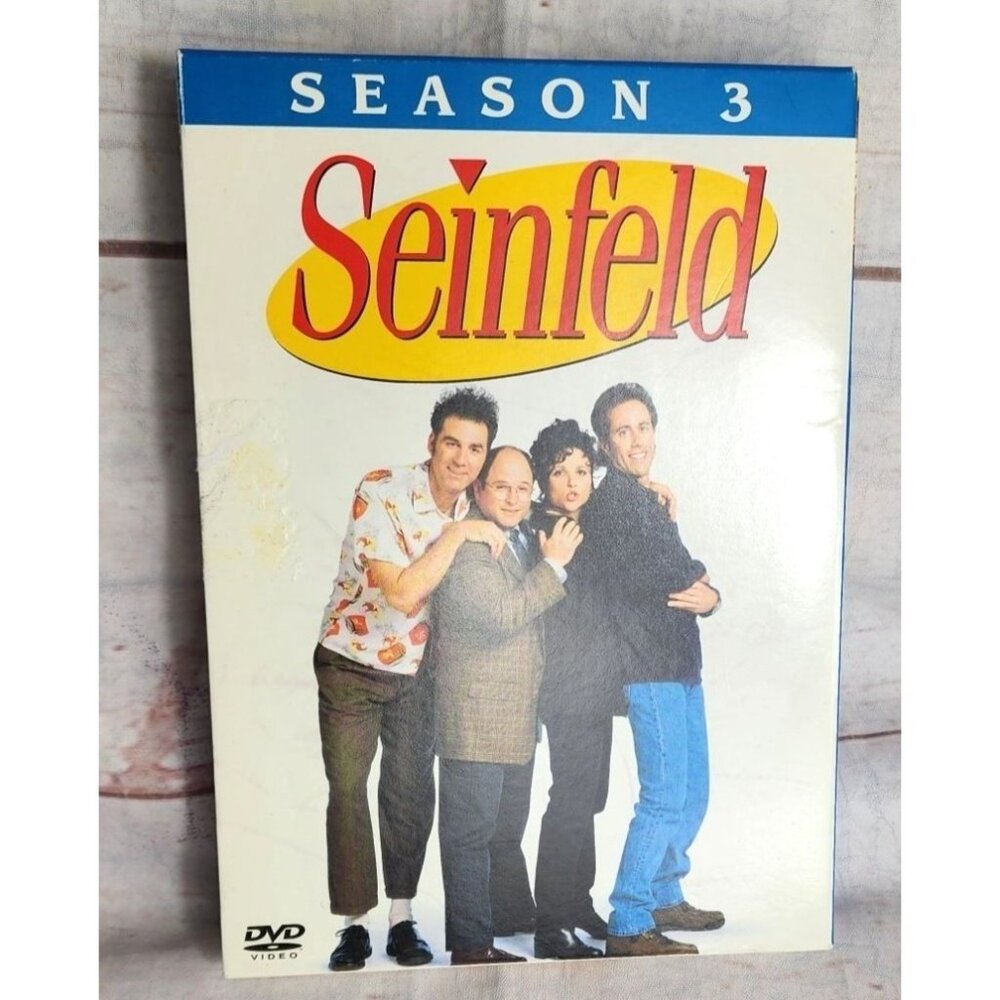 Seinfeld Season 3 DVD Classic Sitcom 13 Hours of Exclusive Special Features